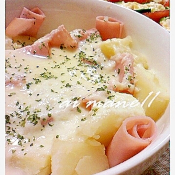 茹でじゃがいものチーズソースかけ レシピ 作り方 By Mane11 楽天レシピ